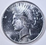 1922 PEACE DOLLAR  GEM BU