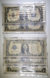 3 1928 & 2 1934 $1 SILVER CERTIFICATES