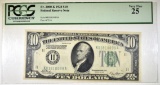 1928 $10 FEDERAL RESERVE NOTE PCGS VF-25