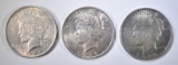 2-1922, 1923 PEACE DOLLARS AU/BU