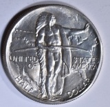 1937-D OREGON TRAIL COMMEM HALF DOLLAR  BU