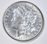 1896-S MORGAN DOLLAR, AU/BU