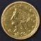 1847-O $2.5 GOLD LIBERTY XF