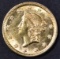 1854 GOLD DOLLAR  CH BU