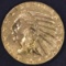1914 $5 GOLD INDIAN HEAD  CH BU+