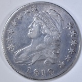 1810 BUST HALF DOLLAR  XF/AU