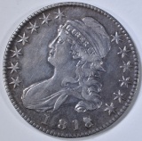 1818/7 SM 8 BUST HALF DOLLAR  AU