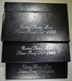 1-EACH 1992-1994 SILVER PROOF SETS