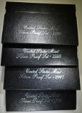 1-EACH 1995-1998 SILVER PROOF SETS