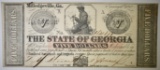 1862 $5 STATE OF GEORGIA