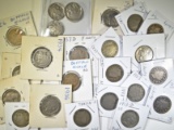 LOT OF 23 MIXED DATE NICKEL LOT
