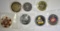 LOT OF 7 CHALLENGE COINS