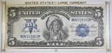 1899 $5 SILVER CERTIFICATE 