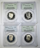 PROOF KENNEDY HALVES IN PCGS HOLDERS; 1968-S