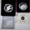 2 FOREIGN SILVER COINS: