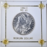 1884-O MORGAN DOLLAR  GEM BU