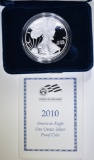 2010-W PROOF AMERICAN EAGLE ORIG BOX/COA
