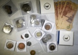 FOREIGN COIN & CURRENCY LOT