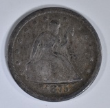 1875-S 20C VF