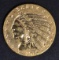 1915 $2.5 GOLD INDIAN  BU