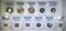 LOT OF 11 1976 PCGS GRADED COINS