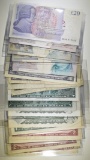 LOT OF MIXED CANADIAN & ENGLAND CURRENCY