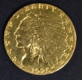 1925-D $2.5 GOLD INDIAN  BU