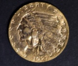 1927 $2.5 GOLD INDIAN  BU
