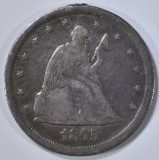 1875-S 20-CENT PIECE  VG