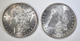 1898-O & 1900-O MORGAN DOLLARS CH BU