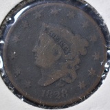 1828 SMALL DATE LARGE CENT, GOOD