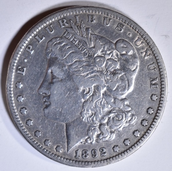 1892-S MORGAN DOLLAR VF/XF