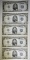 5-1934-A $5.00 SILVER CERTS CH UNC CONSEC SR#