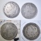 4 CIRC MORGANS; 1897-O1899-O, & 2-1901-O