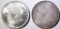 2 1921 MORGAN DOLLARS  CH BU