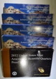 U.S. QUARTER PROOF SETS: