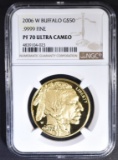 2006-W $50 GOLD BUFFALO  NGC PF-70 ULTRA CAMEO