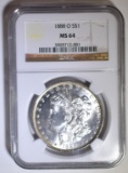 1888-O MORGAN DOLLAR NGC MS-64