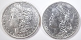 1903 & 02 MORGAN DOLLARS  AU/BU