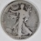 1921-D WALKING LIBERTY HALF DOLLAR GOOD