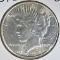 1934-D PEACE DOLLAR  BU