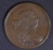 1806 HALF CENT XF/AU