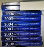 2000-2007 U.S. PROOF SETS