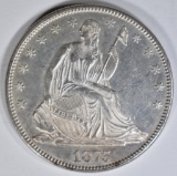 1875 SEATED LIBERTY HALF DOLLAR CH BU