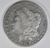 1879-CC MORGAN DOLLAR VF