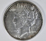 1928-S PEACE DOLLAR AU