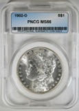 1902-O MORGN DOLLAR PNCG GEM BU