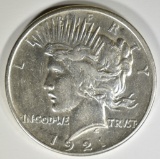 1921 PEACE DOLLAR  AU/BU