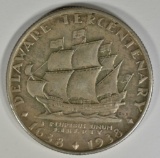 1936 DELAWARE COMMEM HALF DOLLAR  AU
