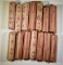 ROLLED LINCOLN WHEAT CENT LOT: